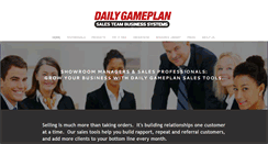 Desktop Screenshot of dailygameplan.com